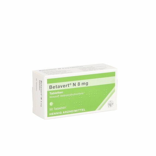 Betavert N 8mg, 50 Stk., Hennig Arzneimittel GmbH & Co. KG