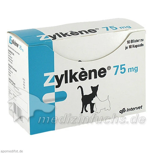 ZYLKENE 75 mg Kapseln vet., 10x10 Stk., Intervet Deutschland GmbH