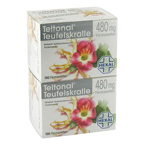 TELTONAL Teufelskralle 480 mg Filmtabletten, 200 Stk., Hexal AG