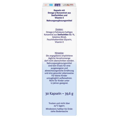 Doppelherz Omega-3 Konzentrat system, 30 Stk., Queisser Pharma GmbH & Co. KG
