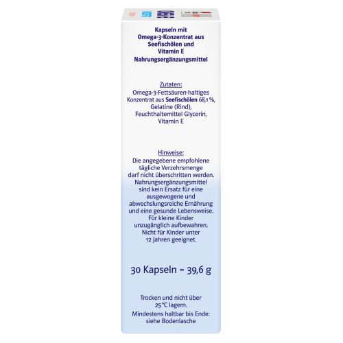 Doppelherz Omega-3 Konzentrat system, 30 Stk., Queisser Pharma GmbH & Co. KG