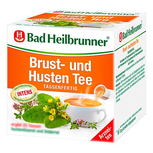 BAD HEILBRUNNER Brust und Husten Instanttee, 150 ml, Bad Heilbrunner Naturheilmittel GmbH & Co. KG
