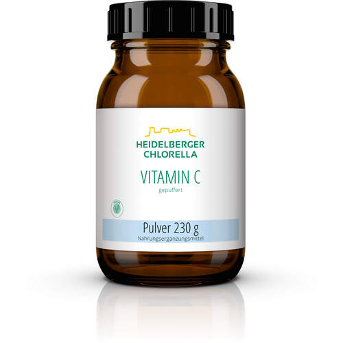 VITAMIN C GEPUFFERT Pulver, 230 g, Heidelberger Chlorella GmbH