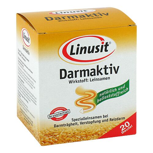 LINUSIT Darmaktiv Beutel Sachets, 20x10 g, Bergland-Pharma GmbH & Co. KG