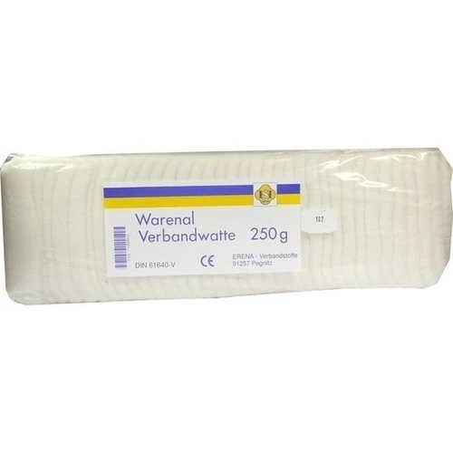 WARENAL VERBANDWATTE, 250 g, Erena Verbandstoffe GmbH & Co. KG