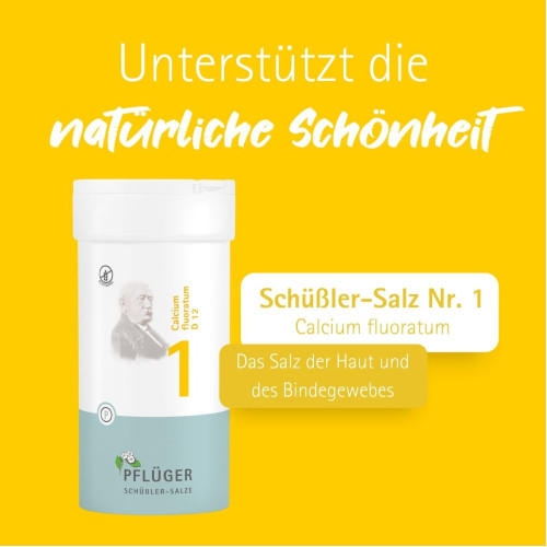 Biochemie Pfl&uuml;ger Nr. 1 Calcium fluoratum D 12, 400 Stk., Hom&ouml;opathisches Laboratorium Alexander Pfl&uuml;ger GmbH & Co. KG