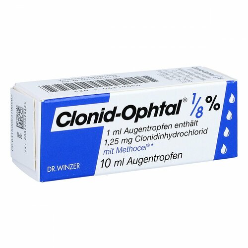 CLONID OPHTAL 1/8%, 10 ml, Dr. Winzer Pharma GmbH