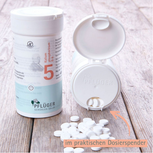 Biochemie Pfl&uuml;ger Nr. 5 Kalium phosphoricum D 6, 400 Stk., Hom&ouml;opathisches Laboratorium Alexander Pfl&uuml;ger GmbH & Co. KG