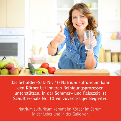 Biochemie Pfl&uuml;ger Nr. 10 Natrium sulfuricum D 6, 400 Stk., Hom&ouml;opathisches Laboratorium Alexander Pfl&uuml;ger GmbH & Co. KG