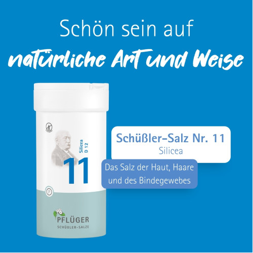 Biochemie Pfl&uuml;ger Nr. 11 Silicea D 12, 400 Stk., Hom&ouml;opathisches Laboratorium Alexander Pfl&uuml;ger GmbH & Co. KG