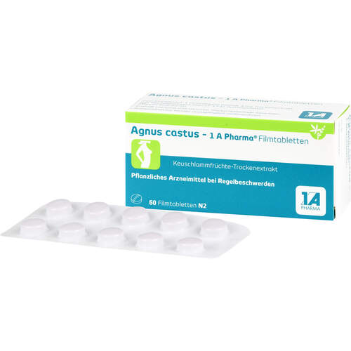 AGNUS CASTUS 1A Pharma Filmtabletten, 60 ST, 1 A Pharma GmbH