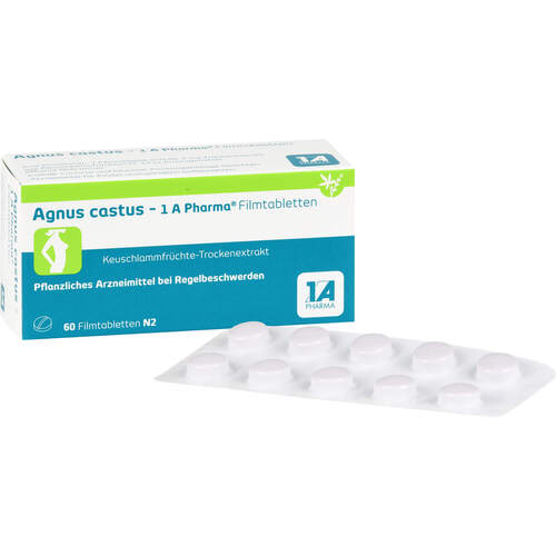 AGNUS CASTUS 1A Pharma Filmtabletten, 60 ST, 1 A Pharma GmbH