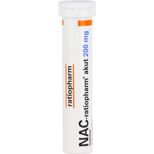 NAC-ratiopharm akut 200 mg Hustenl&ouml;ser Brauseta, 20 Stk., ratiopharm GmbH