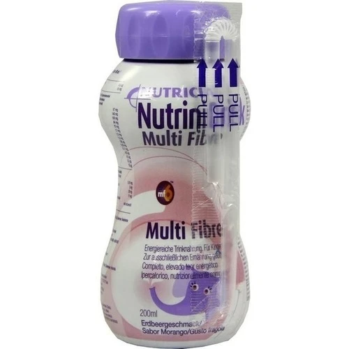 NutriniDrink MultiFibre Erdbeergeschmack, 200 ml, Danone Deutschland GmbH