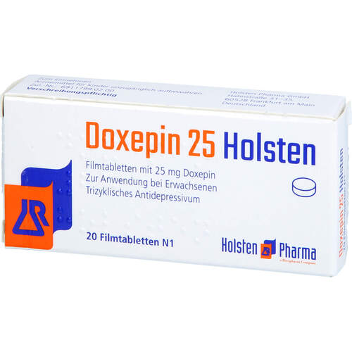 Doxepin 25 Holsten, 20 Stk., Holsten Pharma GmbH