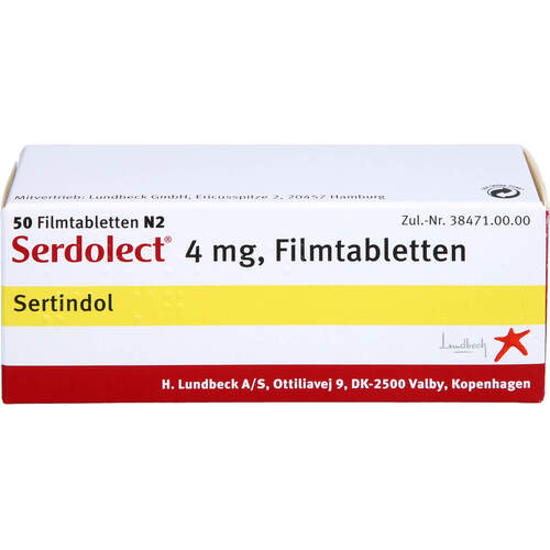 Serdolect 4mg, 50 Stk., Lundbeck GmbH