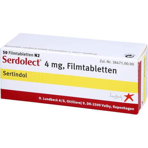 Serdolect 4mg, 50 Stk., Lundbeck GmbH