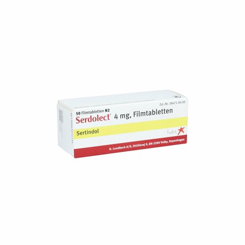 Serdolect 4mg, 50 Stk., Lundbeck GmbH