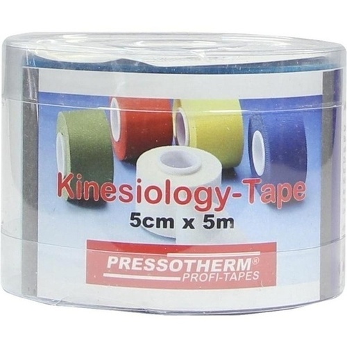 Pressotherm Kine-Med-Tape 5cmx5m blau, 1 Stk., Abc Apotheken-Bedarfs-Contor GmbH