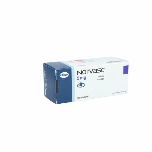 Norvasc 5mg, 100 Stk., Emra-Med Arzneimittel GmbH