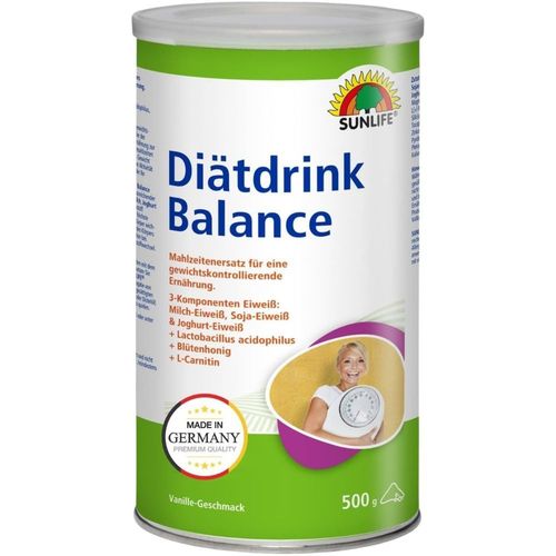 Sunlife Di&auml;tdrink Balance mit L-Carnitin, 500 g, Sunlife GmbH Produktions- und Vertriebsgesellschaft mbH