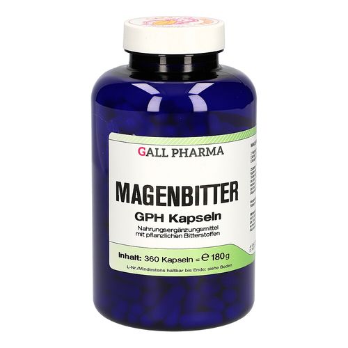 Magenbitter GPH Kapseln, 360 Stk., Hecht-Pharma GmbH