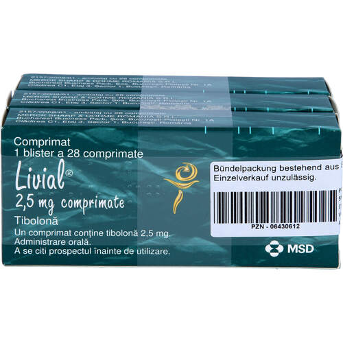 LIVIAL Tabletten, 3x28 Stk., Aca M&uuml;ller/Adag Pharma AG