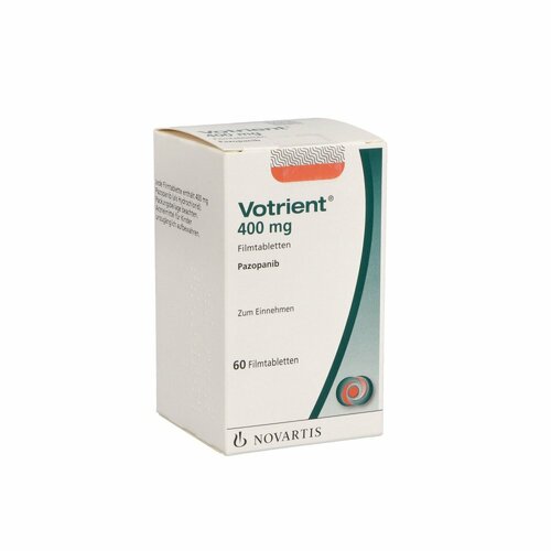 VOTRIENT 400mg Filmtabletten, 60 ST, Novartis Pharma GmbH