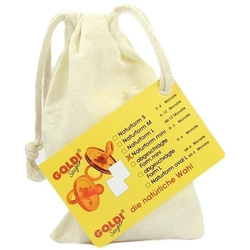 Goldisauger Naturform 0-3M, 1 Stk., Büttner-Frank GmbH