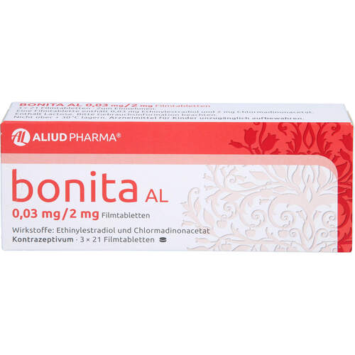 Bonita AL 0.03mg/2mg Filmtabletten, 3X21 ST, Aliud Pharma GmbH