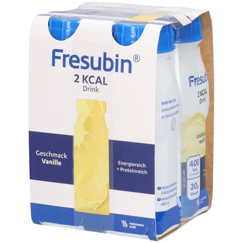 FRESUBIN 2 KCAL Drink Vanille Trinkflasche, 4x200 ml, 1001 Artikel Medical GmbH