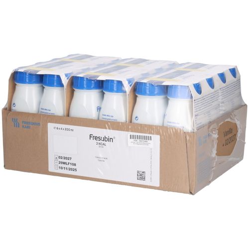 FRESUBIN 2 KCAL Drink Vanille Trinkflasche, 24x200 ml, 1001 Artikel Medical GmbH
