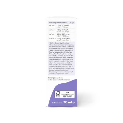 PHA AntiStress für Katzen, 30 ml, PetVet GmbH