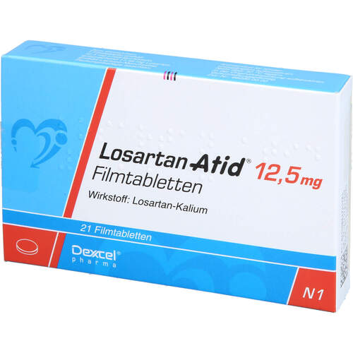 Losartan Atid 12.5mg, 21 ST, Dexcel Pharma GmbH