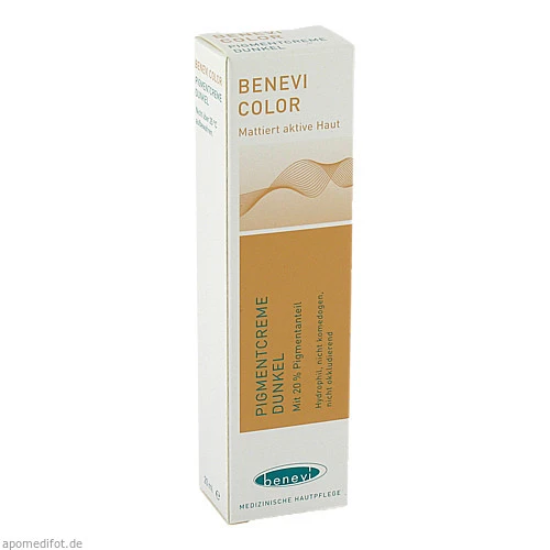 Benevi Color Pigmentcreme dunkel, 20 ml, Dermaportal dp GmbH