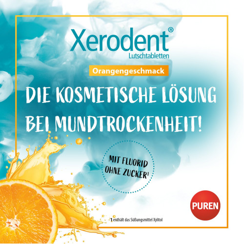 Xerodent Orange Lutschtabletten, 90 Stk., PUREN Pharma GmbH & Co. KG