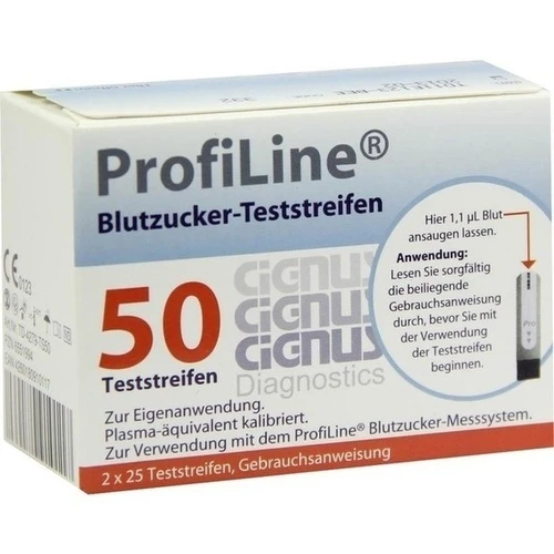 ProfiLine Teststreifen Cignus, 2x25 Stk., Forum-Telemedizin GmbH