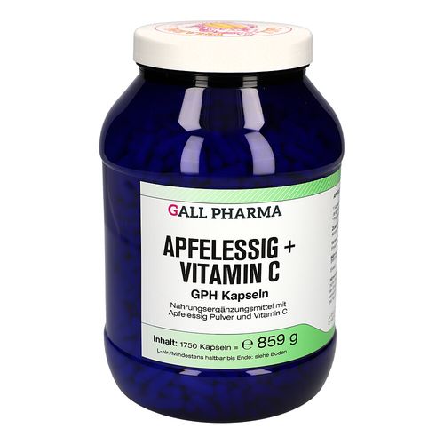 Apfelessig+Vitamin C Kapseln, 1750 Stk., Hecht-Pharma GmbH