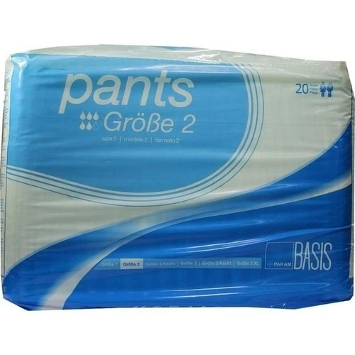 PARAM PANTS Basis Tag Gr.II, 20 Stk., Param GmbH