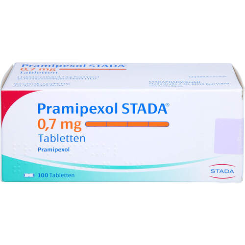 Pramipexol STADA 0.7mg Tabletten, 100 Stk., STADAPHARM GmbH