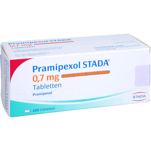 Pramipexol STADA 0.7mg Tabletten, 100 Stk., STADAPHARM GmbH