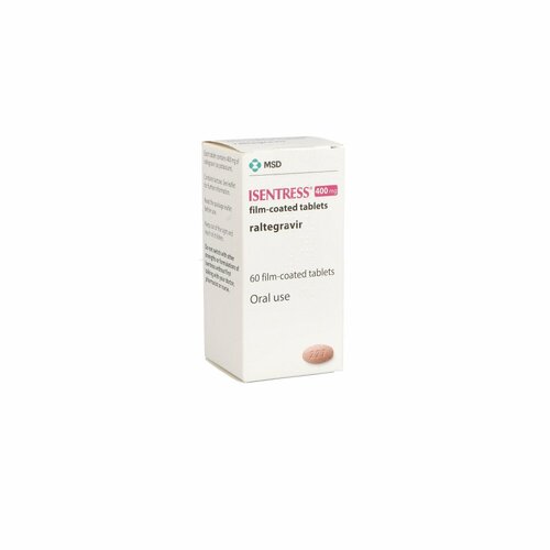 Isentress 400mg Filmtabletten, 60 Stk., CC Pharma GmbH