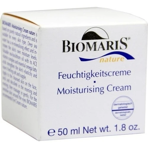 Biomaris Feuchtigkeitscreme nature, 50 ml, Biomaris GmbH & Co. KG