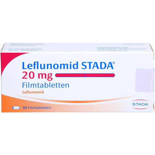 Leflunomid STADA 20mg Filmtabletten, 30 Stk., STADAPHARM GmbH