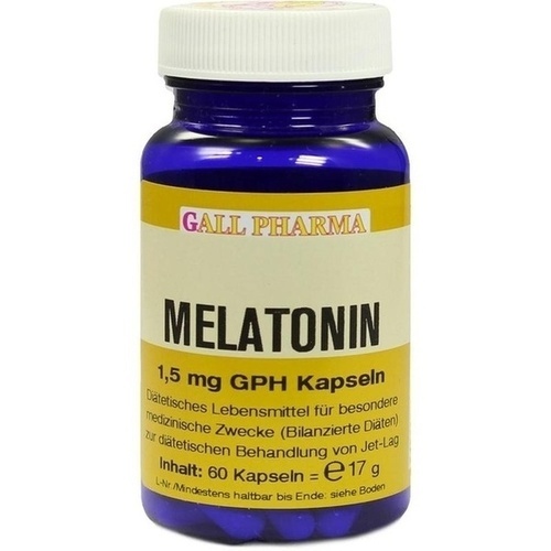 Melatonin 1.5mg GPH Kapseln, 60 Stk., Ogrefish Filmproduktions GmbH
