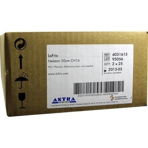 LoFric Nelaton 20cm CH16, 50 Stk., Wellspect GmbH