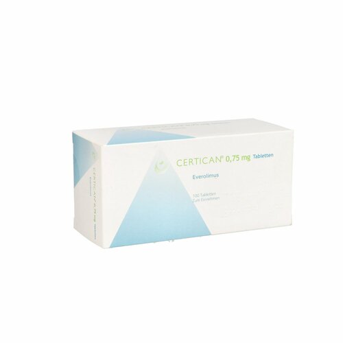 Certican 0.75mg Tabletten, 100 Stk., Axicorp Pharma B.V.