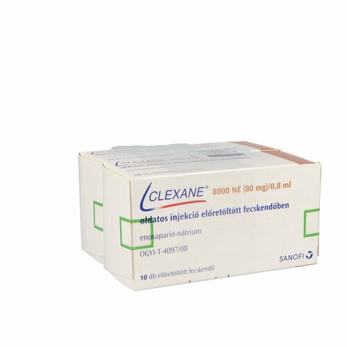 CLEXANE 8.000 I.E. 80 mg/0.8 ml ILO i.e.Fertigspr., 20 ST, Docpharm GmbH