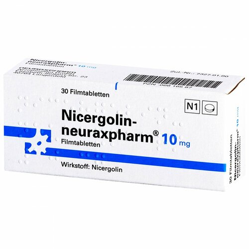 NICERGOLIN-neuraxpharm 10mg, 30 Stk., neuraxpharm Arzneimittel GmbH