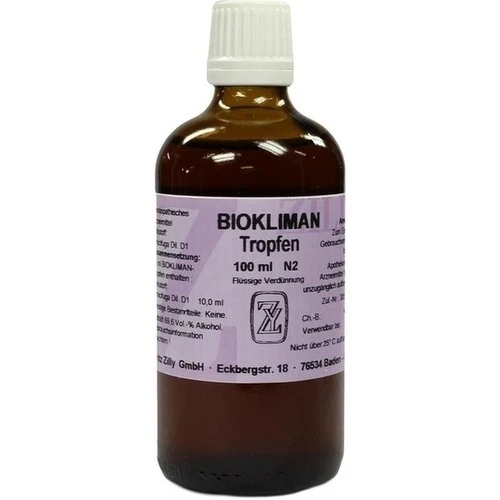 BIOKLIMAN TROPFEN, 100 ML, Fritz Zilly GmbH